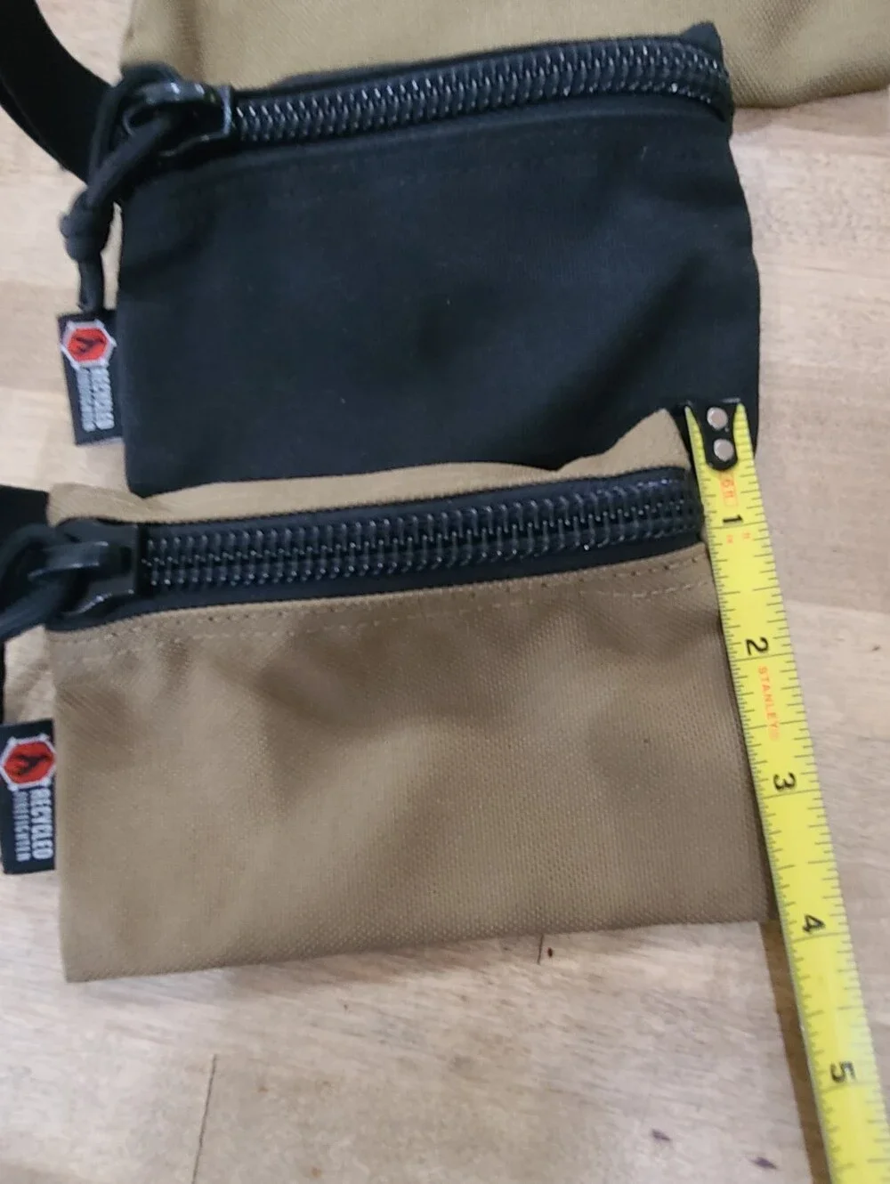 Recycled Firefighter Made In USA Truckie Pouches Lot Of 3